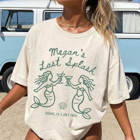 Last Splash Beach Bach Shirt, Bride Bach Weekend Tee, Coastal Bachelorette Shirt