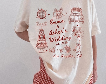 Custom Wedding Shirt Wedding Tshirt Toss Funny Wedding Party Shirt Gift For Wedding Guest Cute Wedding Weekend Shirts Social Club Shirt