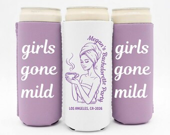 Girls Gone Mild Can Cooler: Spa Bachelorette Party Favors