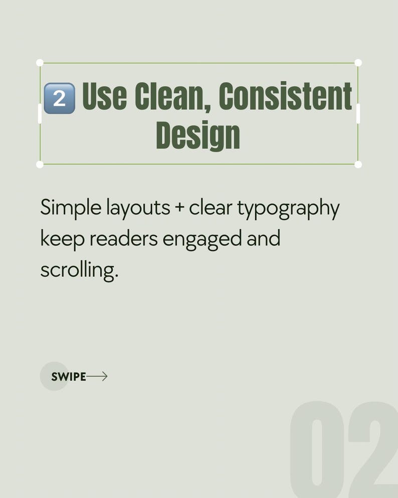 Instagram Carousel Checklist for Beginners | Canva Carousel Template ...