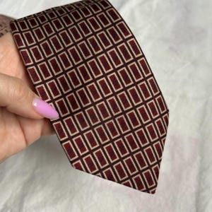 Bhs Red Elegant Silk Necktie