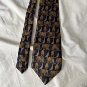 Vintage Brown Elegant Men&#39;s Necktie
