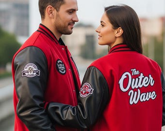 Custom Men and Women Cropped Varsity Jacket,  Letterman jacket with Chenille patches, Basketball team