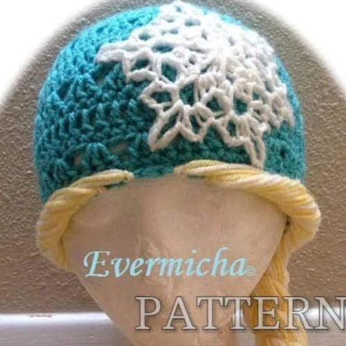 Rapunzel Ice Queen Crochet Hat Pattern pattern Only Etsy Canada