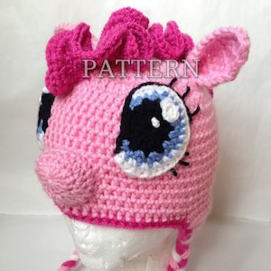 Czapka szydełkowa My Little Pinkie Pie *Tylko wzór*