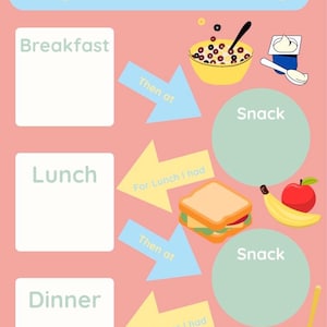 Daily Meal Tracker for Kids