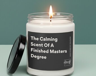 Candela per laurea magistrale: regalo di laurea pensato per riempire la scatola