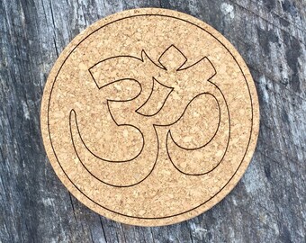 OM Chakra - Heat Cork Trivet - Cooking