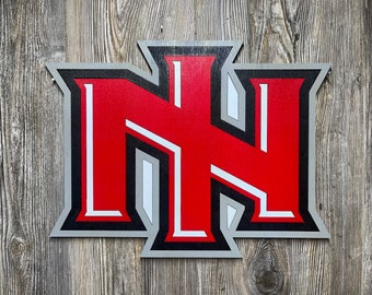 Northern Illinois Huskies College Logo - Wall Art