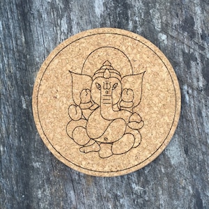 Ganesha - Heat Cork Trivet - Cooking