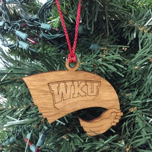 College WKU Spiel Handtuch - Urlaub Ornament Dekor