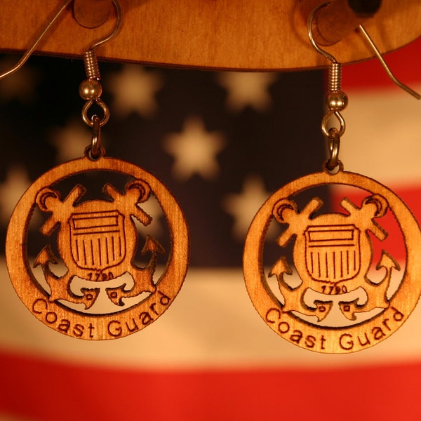 Coast Guard Earrings