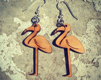 Flamingo Earrings