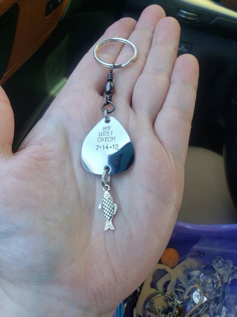 fishing lure keychain
