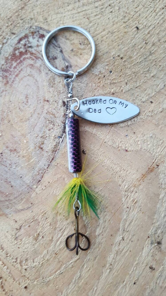 Fishing lure keychain personalized best sale