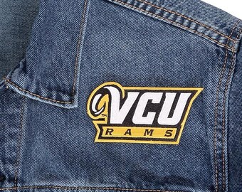 Desert Cactus Virginia Commonwealth University Patch – Embroidered Iron On/Sew On Applique for Blazers, Jackets, Backpacks, Bags, Hats