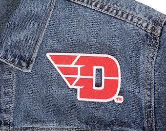 Desert Cactus University of Dayton Patch – Embroidered Iron On/Sew On Applique for Blazers, Jackets, Backpacks, Bags, Hats & Tactical Gear