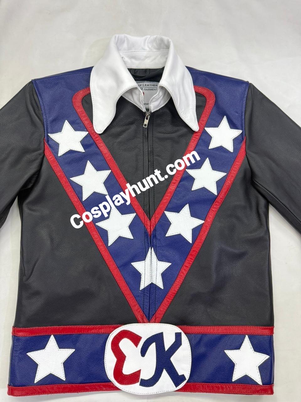 thumbnail image 2 of Daredevil Evel Knievel Costume Cape - Handmade In USA, White 2 of 6
