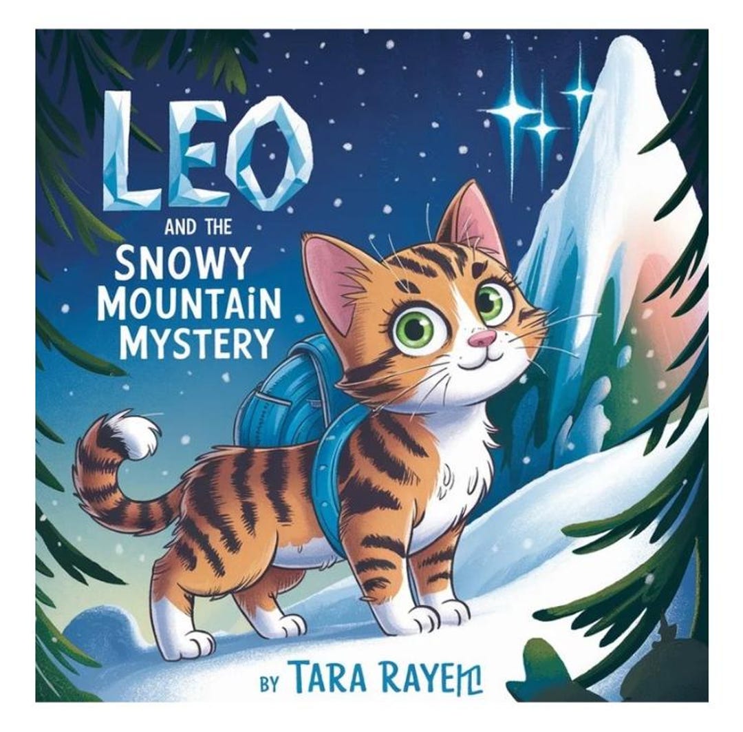 Leo and the Snowy Mountain Mystery | Kids Audio Digital Storybook - Etsy