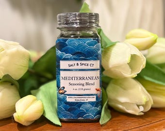 Mediterranean Seasoning Blend | All-Natural Seasoning for Vegetables, Meats, Seafood & Salads