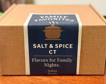 Family Favorites Trio Set | BBQ, Ranch & Italian Seasoning Blends | Handcrafted Gourmet Blend