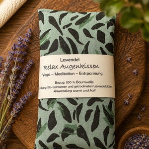 Augenkissen lavendel / Eye Pad / Yoga / Entspannung / Meditation / Meditieren / Migräne / Lavendel Relax Augenkissen / Yoga eye pad / relax