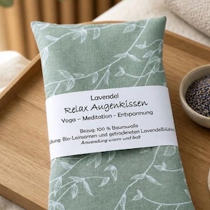 Augenkissen lavendel / Eye Pad / Yoga / Entspannung / Meditation / Meditieren / Migräne / Lavendel Relax Augenkissen / Yoga eye pad
