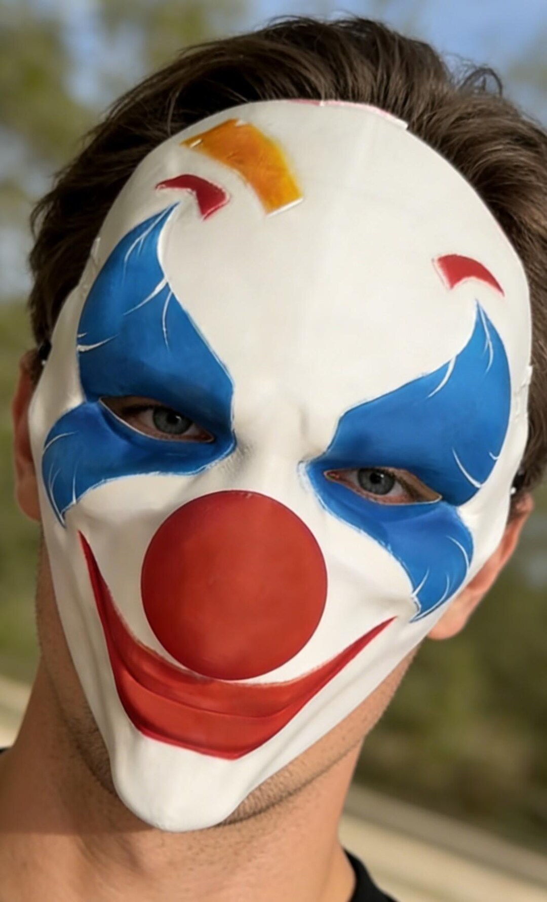 Freak Circus Smile Mask | Creepy Clown Face Mask | Horror Mask for ...