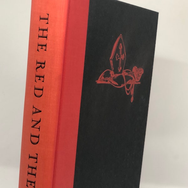 The Red and The Black,Marie Henri Beyle Stendhal,Heritage Press,Sandglass,1954,George Macy Co,Limited Edition,Collectible,French Novel