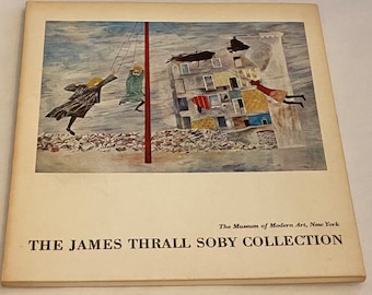 Vintage MOMA Art Exhibition Catalog: The James Thrall Soby Collection, 1961