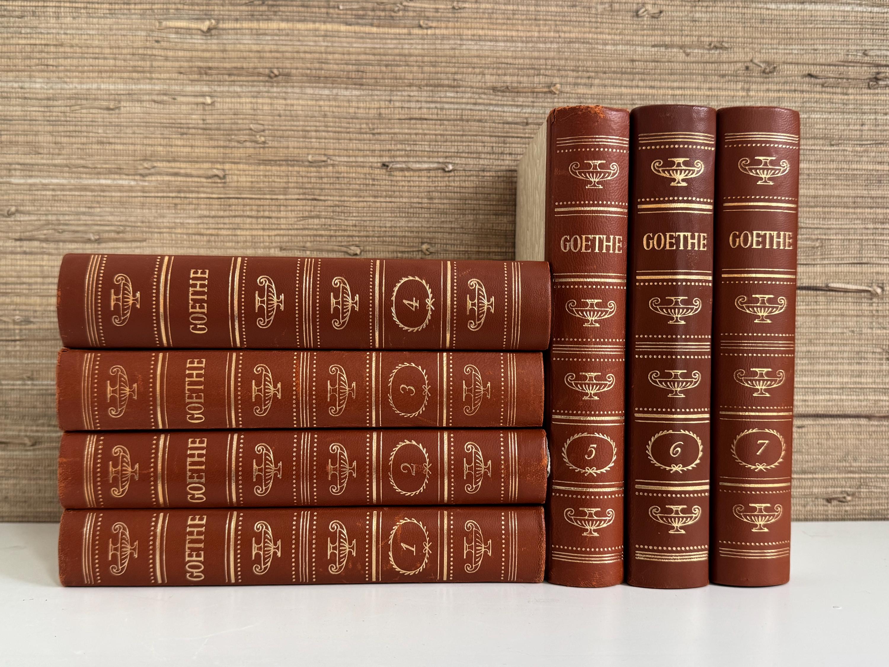 GOETHE WERKE 6冊セット Works of Goethe - Etsy