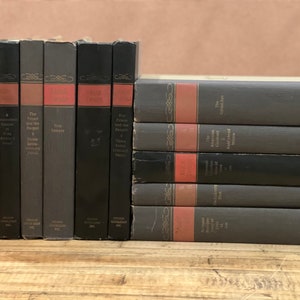Complete Novels of Mark Twain,Vintage Books,11 volumes,1960&#39;s,Collectible books,Classic Literature,Black books