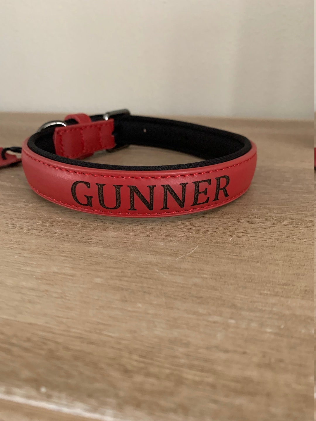 Dog Collar Personalized Leather Dog Collarengraved Collar Brown Collar