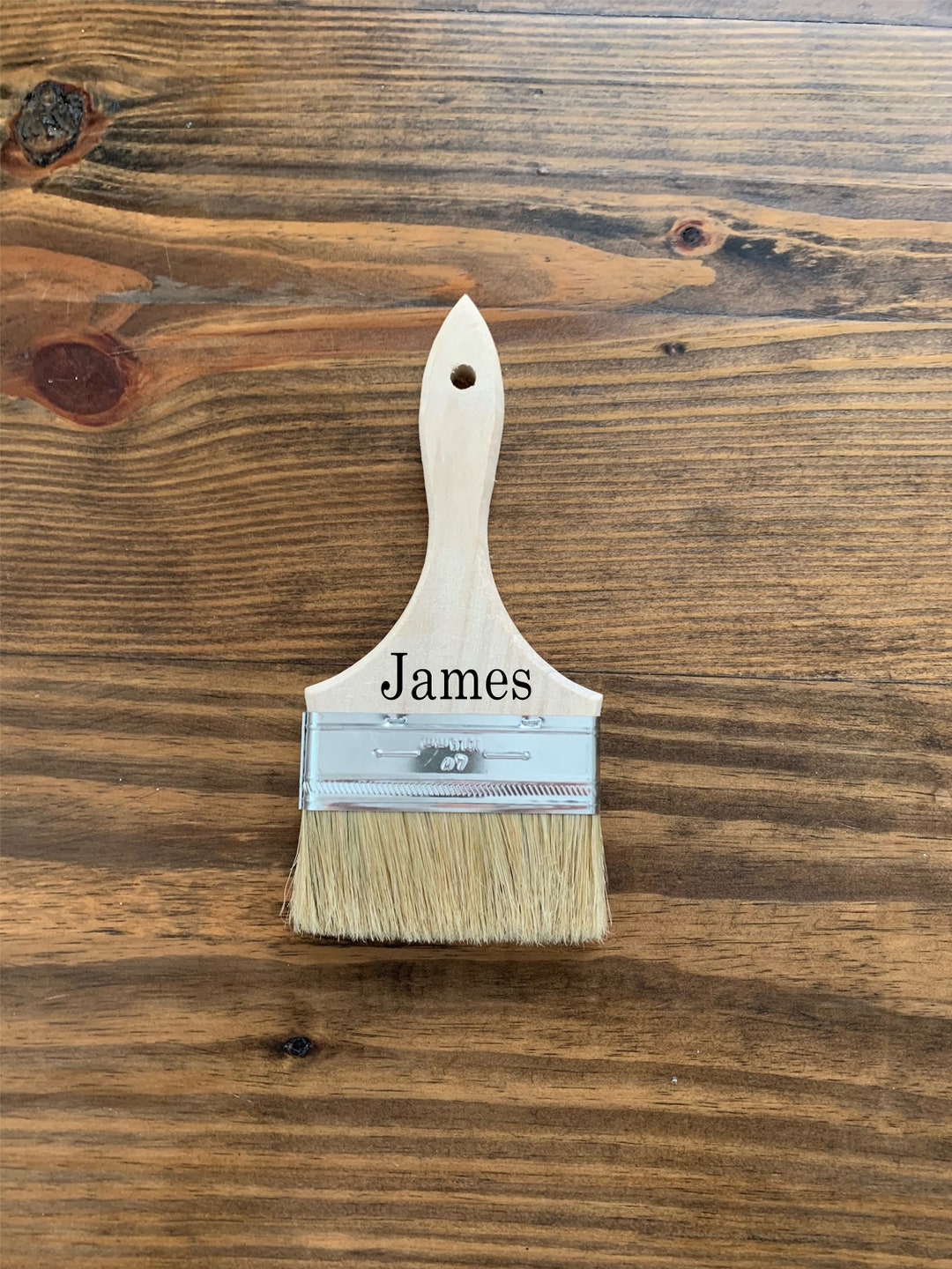 Personalized Paint Brush Laser Engraved Paint Brush Add Logo for Free