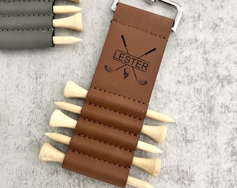 Golf Tee Tag - Personalized Golf Gifts for Men or woman - Custom Golf Accessories