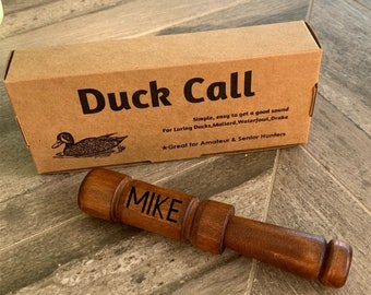 Personalized Duck Call- Laser Engraved- Hunting Gift- Father’s Day Gift- Birthday Gift -Duck Call-Bird Call