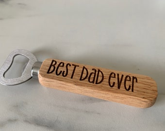 Personalized Bottle Opener, Groomsmen Gift, Wood Bottle Opener, Wedding Favors, usher gifts, Beer Opener, Anniversary Gift, Valentines Gift