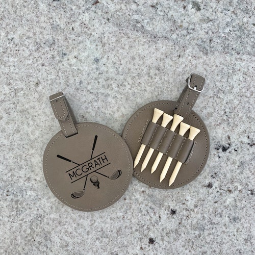 Étiquette de sac de golf - Cadeaux de golf personnalisés pour homme ou femme - Accessoires de golf personnalisés