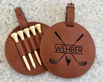 Golf Gift- Golf Bag Tag - Personalized Golf Gifts for Men or woman - Custom Golf Accessories