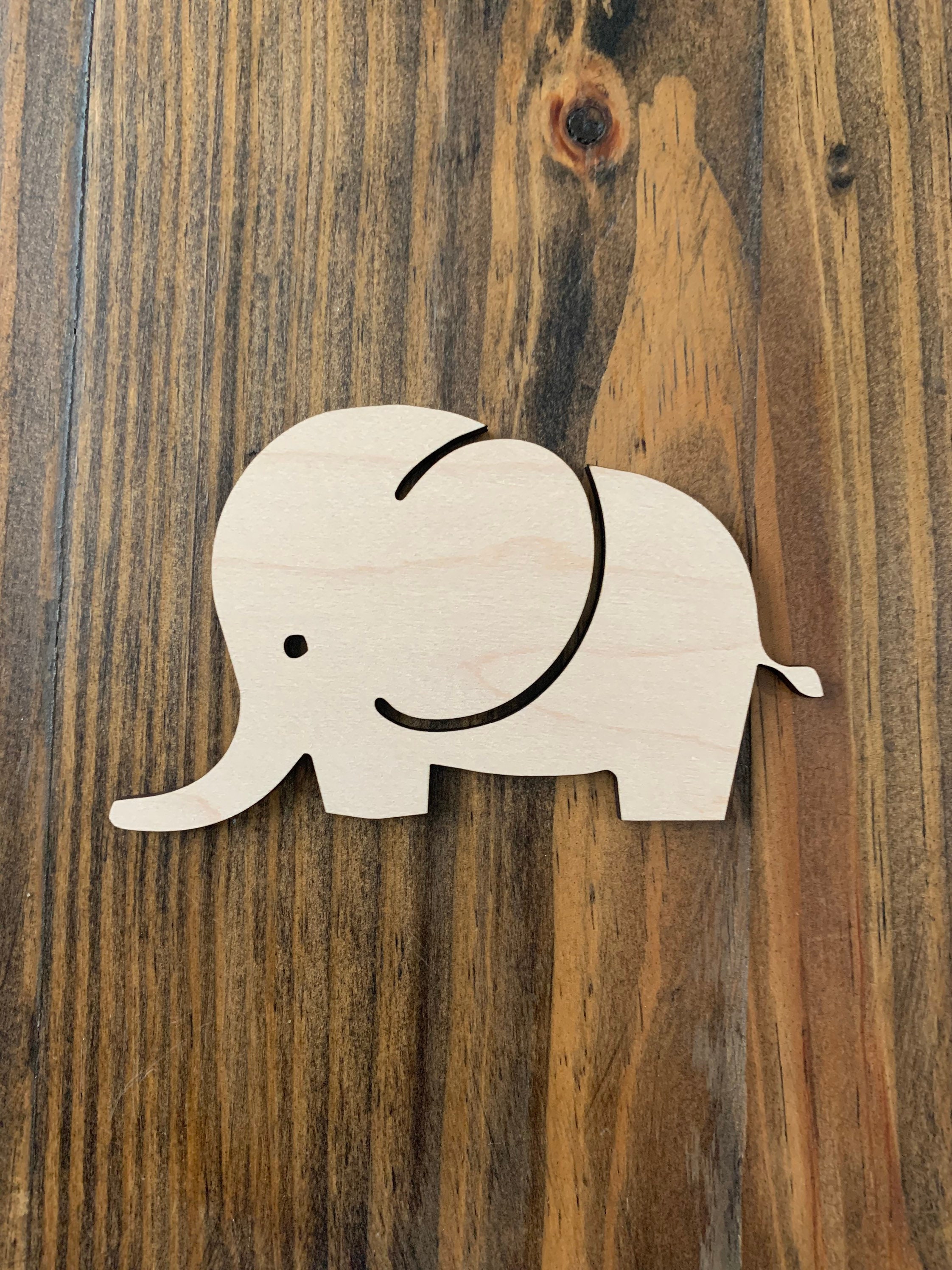 Elephant Unfinished Wood Cut Out Shapes Animals Custom - Etsy Elephant Unfinished Wood Cut Out Shapes Animals Custom - Etsy