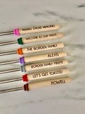 Personalized Engraved Marshmallow Sticks ,Telescoping Extendable Pokers, Roasting Stick,  S’mores Roasting Sticks, Marshmallow Sticks
