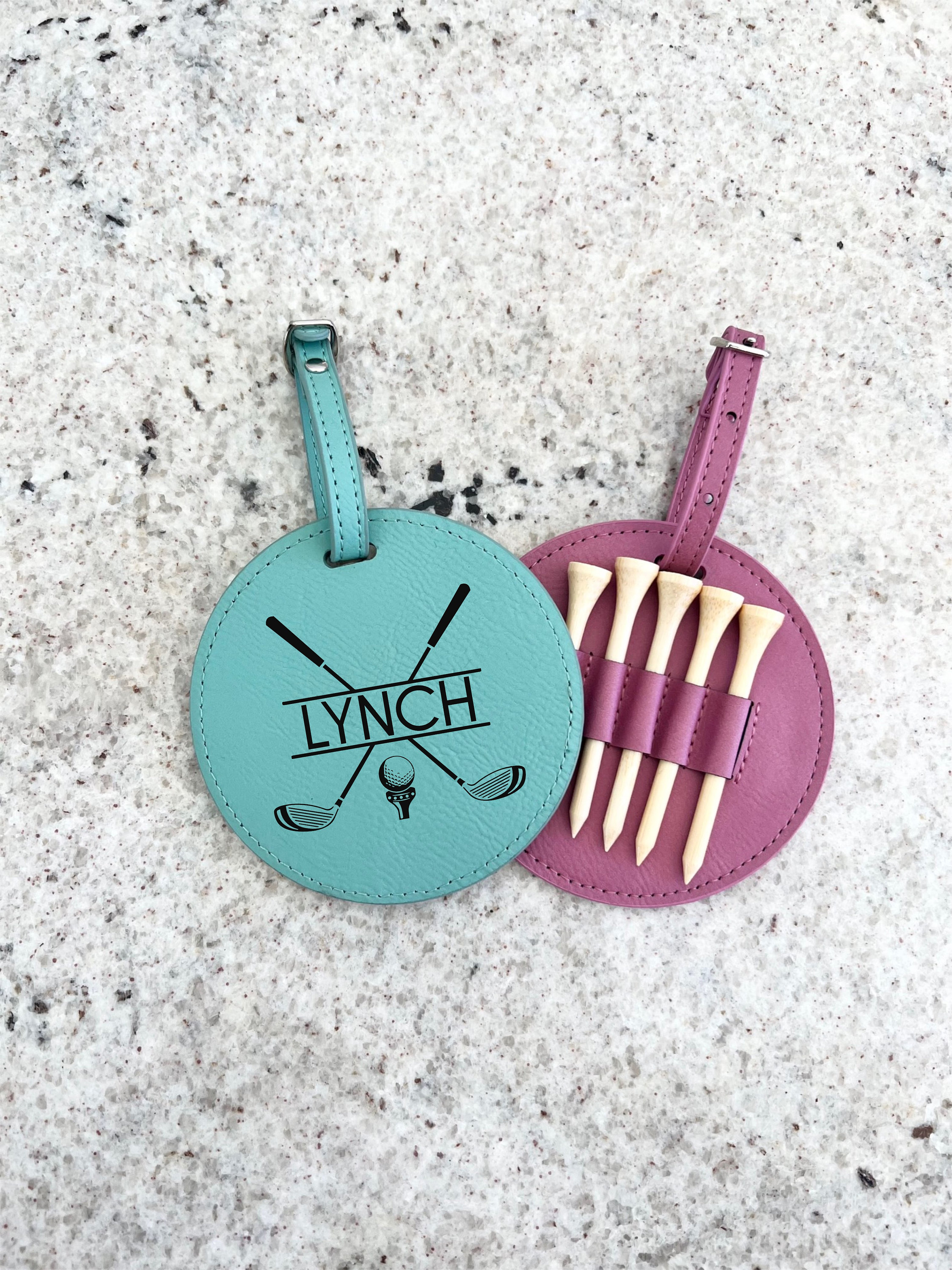 Étiquette de sac de golf - Cadeaux de golf personnalisés pour homme ou femme - Accessoires de golf personnalisés