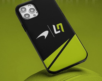 Lando Norris Logo F1 Phone Case, Formula 1 Inspired Cover for iPhone 17 16 15 14 13 Pro Max, Samsung Galaxy S22 S23 S24 S25 Ultra