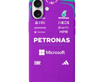 Mercedes F1 2026 Miami GP Edition Inspired Phone Case, iPhone 17 16 15 14 13 Pro Max, Gift for F1 Fans Samsung Galaxy S22 S23 S24 S25 Ultra