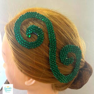 Vtg Roaring 20\'s Germany Spiral Design Adored With Colorful Rhinestone Hair Pins Amazon.com : BABEYOND Vintage Hair Pins Clips for Women  main image 4