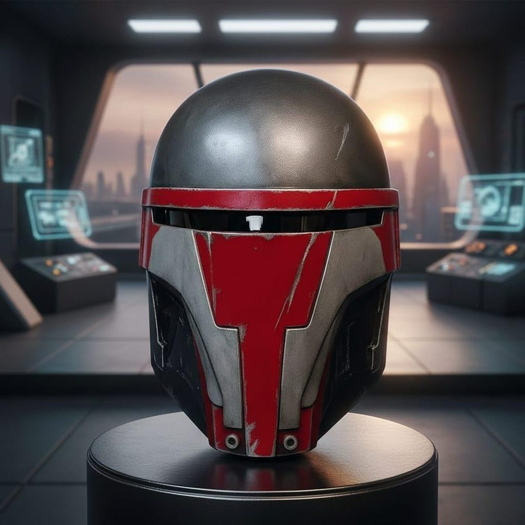 Gc Revan Darth Revan Mandalorian Helmet 18 Gauge Steel | Handmade Star Wars ...