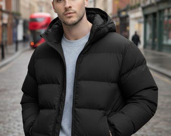 Chaqueta acolchada de invierno, ligera y cálida, para uso diario.