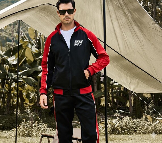 Unisex Two-piece Tracksuit: Polyester Sport Sweatsuit Set - Etsy