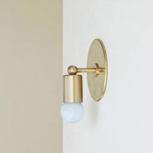 Wall Sconce Light, Brass Wall Sconce Light, Modern Wall Sconce Light, Mid Century Brass Wall Sconce Light, Bathroom Wall Sconce, Home Decor