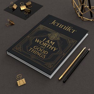 Personalized Mental Wellness Journal: Hardcover Self-Care Diary